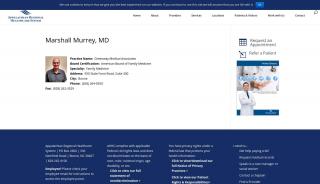 
                            3. Marshall Murrey, MD | Appalachian Regional Healthcare System - Greenway Medical Associates Patient Portal