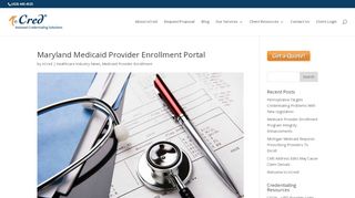 
                            5. Maryland Medicaid Provider Enrollment Portal - National ... - Maryland Medicaid Provider Portal