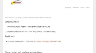 
                            4. MASA Jobsite Online – Minnesota Association of School ... - Gojobsite Portal