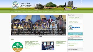 
                            2. Maseno University| Fountain of Excellence - Maseno University Portal
