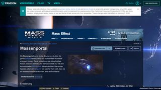 Massenportal | Mass Effect Wiki | FANDOM powered by Wikia - Mass Effect Portal