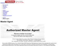 
                            5. Master Agent - iTekzone iTekzone - Lopeds Portal