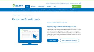 
                            1. Mastercard® credit cards - Servus Credit Union - Servus Credit Union Mastercard Portal