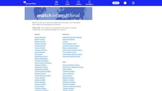
                            4. Match International - ParPerfeito - Encontre Solteiros com o ... - Parperfeito Com Br Portal