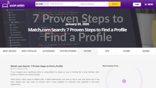 
                            6. Match.com Search: 7 Proven Steps to Find a Profile - Social ... - Match Username Search Without Portal