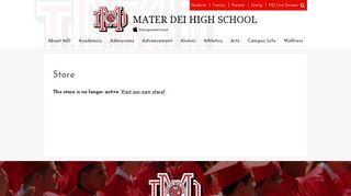 
                            5. Mater Dei High School - Edlio - Mater Dei Parent Portal