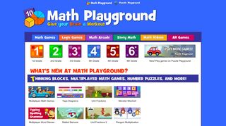 
                            8. Math Games | Math Playground | Fun for Kids - First In Math Player Portal