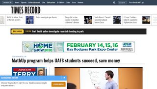 
                            6. MathUp program helps UAFS students succeed, save money ... - Mathup Login
