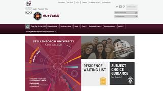 
                            1. Maties - Stellenbosch University - Maties Portal