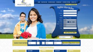 
                            2. Matrimony Life Partner - Matrimony Life Partner Portal