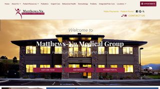 Matthews-Vu Medical Group: Home - Dr Vu Patient Portal