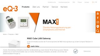 
                            2. MAX! - eQ-3 - Max Eq 3 Portal