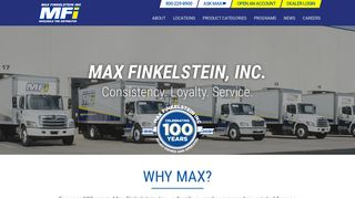 Max Finkelstein, Inc.  Wholesale Tire Distributor