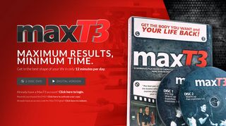 
                            8. MaxT3 Workout and Exercises - Maximized Results in ... - Max Workouts Portal