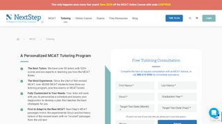 
                            5. MCAT Tutoring | Next Step Test Prep - Nextstep Portal Mcat