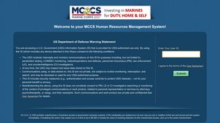 MCCS PeopleSoft Sign-in