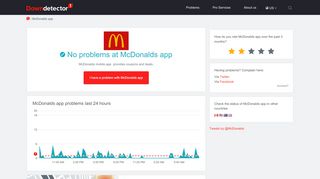 
                            6. McDonalds app down? Current problems and outages ... - Maccas Play Portal