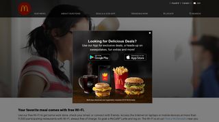 
                            4. McDonald's Wi-Fi: Restaurants with Free Wi-Fi | McDonald's