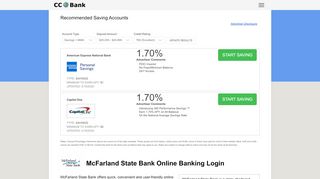 
                            5. McFarland State Bank Online Banking Login - CC Bank - Mcfarland State Bank Portal