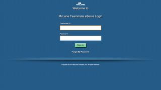
                            8. McLane Teammate eServe Login - McLane Company - Www Oningroup Com Teammates Portal