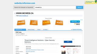 
                            5. mcweb.ca at Website Informer. POST data. Visit Mcweb. - Mcweb Login Mcdonalds
