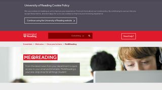 
                            5. Me@Reading student portal - University of Reading - Oncampus Student Portal