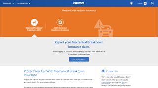 
Mechanical Breakdown Insurance | GEICO  

