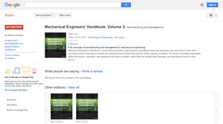 
                            7. Mechanical Engineers' Handbook, Volume 3: Manufacturing and ... - Myer Supplier Team Member Login