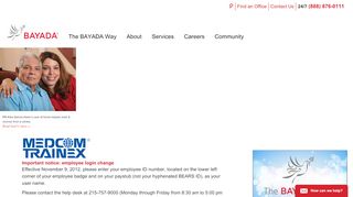 
Medcom login | BAYADA Home Health Care
