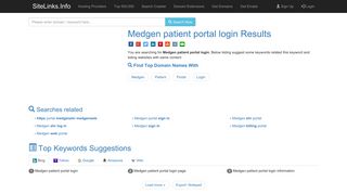 
                            6. Medgen patient portal login Results For Websites Listing - Medgen Patient Portal Login