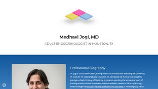 Medhavi Jogi | Katy and Houston Endocrine Texas Adult Endocrinologist - Dr Jogi Patient Portal