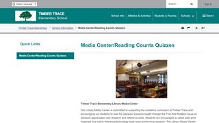 
                            2. Media Center/Reading Counts Quizzes - Timber Trace ... - Reading Counts Student Portal Palm Beach County
