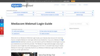 
                            7. Mediacom Webmail Login Guide | Today's Assistant - Mediacom Webmail Portal Zimbra