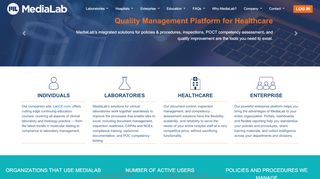 
                            3. MediaLab, Inc. - Quality Management Solutions Designed for ... - Labce Portal