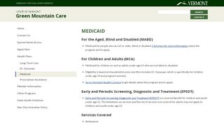 
                            4. Medicaid | Green Mountain Care - Vt Medicaid Portal