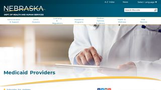 
                            4. Medicaid Providers - Nebraska DHHS - Nebraska Medicaid Provider Portal