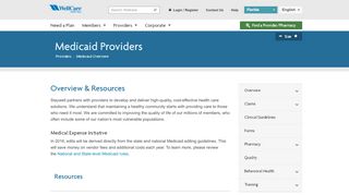 
                            8. Medicaid Providers | WellCare - Staywell Medicaid Portal