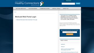 
                            1. Medicaid Web Portal Login | SC DHHS - Scdhhs Web Portal