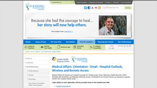 
                            3. Medical Affairs: Orientation - Email - Hospital Outlook ... - Lhsc Intranet Sign In