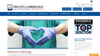 
                            2. Medical Cardiology - Tri-City Cardiology - Tricity Cardiology Patient Portal