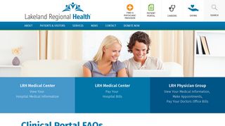 Medical Center Patient Portal FAQs - Lakeland Regional Health - Lakeland Regional Patient Portal Portal