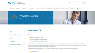 
                            6. Medicare EDI (EDI) | WPS Health Insurance - Indiana Medicare Provider Portal