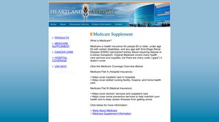
                            2. Medicare Supplement - Heartland National Life Insurance Company - Heartland National Provider Portal