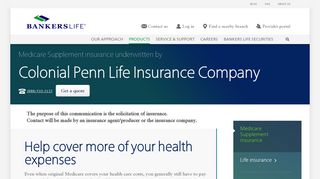 
Medicare Supplement Insurance | Bankers Life
