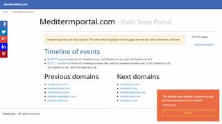
                            6. meditermportal.com domain info (Medi Term Portal) - domain-status.com - Mediterm Portal