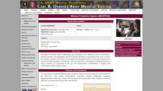 
MEDPROS - Carl R. Darnall Army Medical Center - Army.mil
