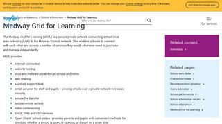 
                            4. Medway Grid for Learning - Medway Council - Medway Mail Portal