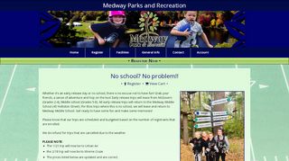 
                            6. Medway Parks and Recreation: No school? No problem!! - Medway Mail Portal