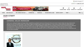 
                            6. Meet Our Departments - Rogers & Rogers Nissan - Rogers Home And Away Online Manager Portal