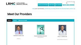 
                            7. Meet Our Providers | Little River Medical Center - Paul Cohen Md Patient Portal